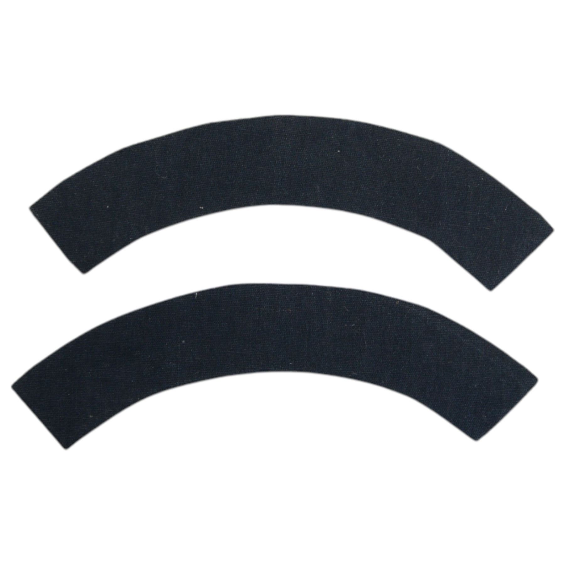 WWII pair of British Parachute Regiment printed cloth shoulder titles