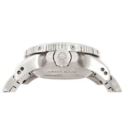 Ball Engineer Hydrocarbon Deepquest gentleman's titanium automatic chronometer wristwatch, Ref. DM3000A-SCJ-BK, black dial with baton hour markers, date aperture and unidirectional rotating bezel, on titanium and stainless steel bracelet, boxed with additional links and warranty certificate dated 2019