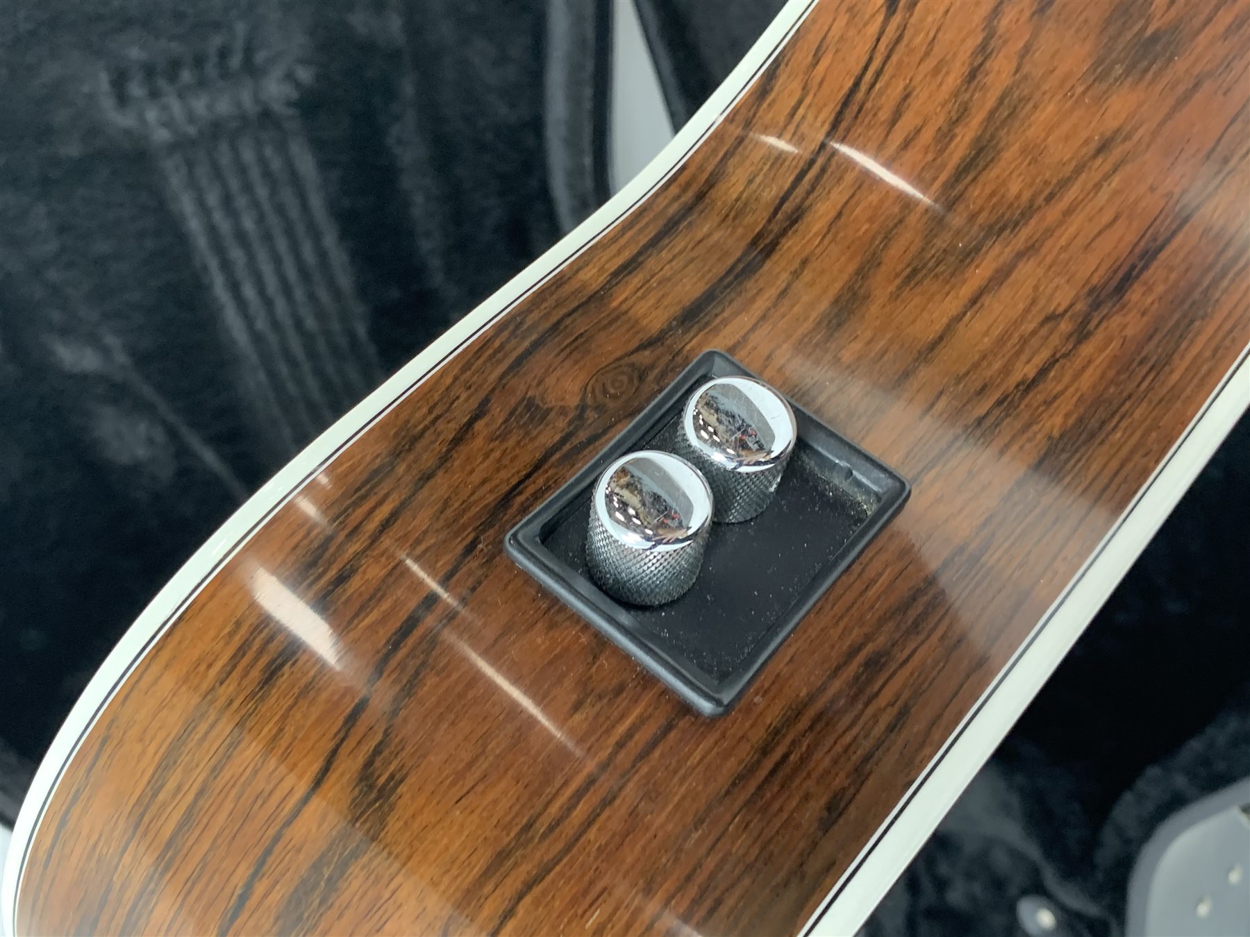 BC Rich electro acoustic guitar serial no. 001 in carrying case