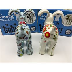 Wallace & Gromit - Gromit Unleashed: two Aardman Animations The Grand Appeal 'Gromit Unleashed' figures comprising Dog Rose and Collarfull, both with boxes