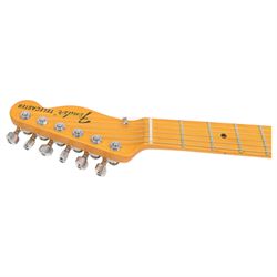 Fender Stories Collection Brent Mason Telecaster electric guitar in primer grey with maple neck and finger board with convertible Glaser Bender, made in Corona California, serial no. US22064029, contained within a G&G vintage style hard case with orange interior, guitar L97.5cm