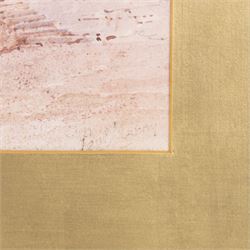 Paul Marny (French/British 1829-1914): Harbour Scenes, near pair watercolours signed, approx 16.5cm x 44.5cm each (2)