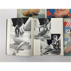 Collection of 1960s and later erotic glamour magazines, to include thirteen Kamera examples by Harrison Marks, together with eight Model examples by Russell Gay