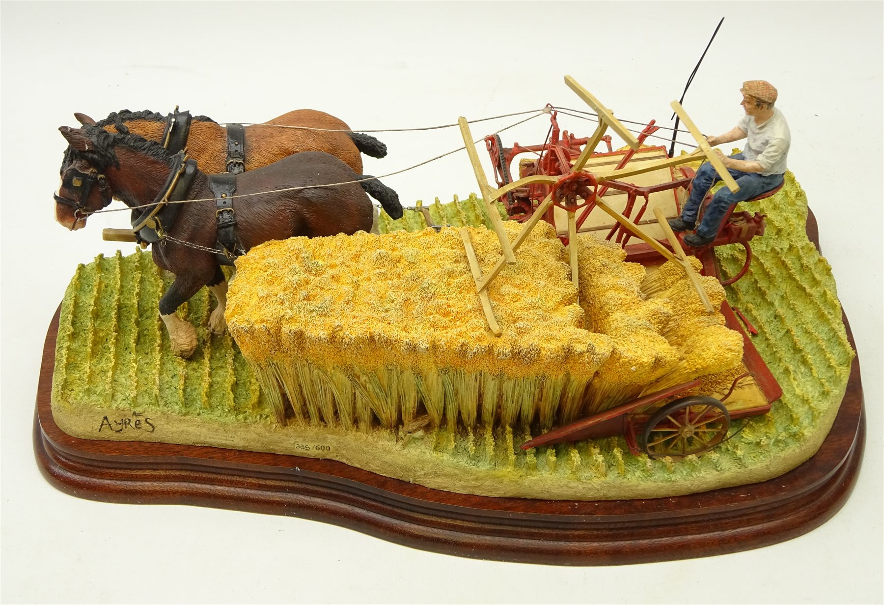 Border Fine Arts limited edition model 'The Last Bout' B0895 by Ray