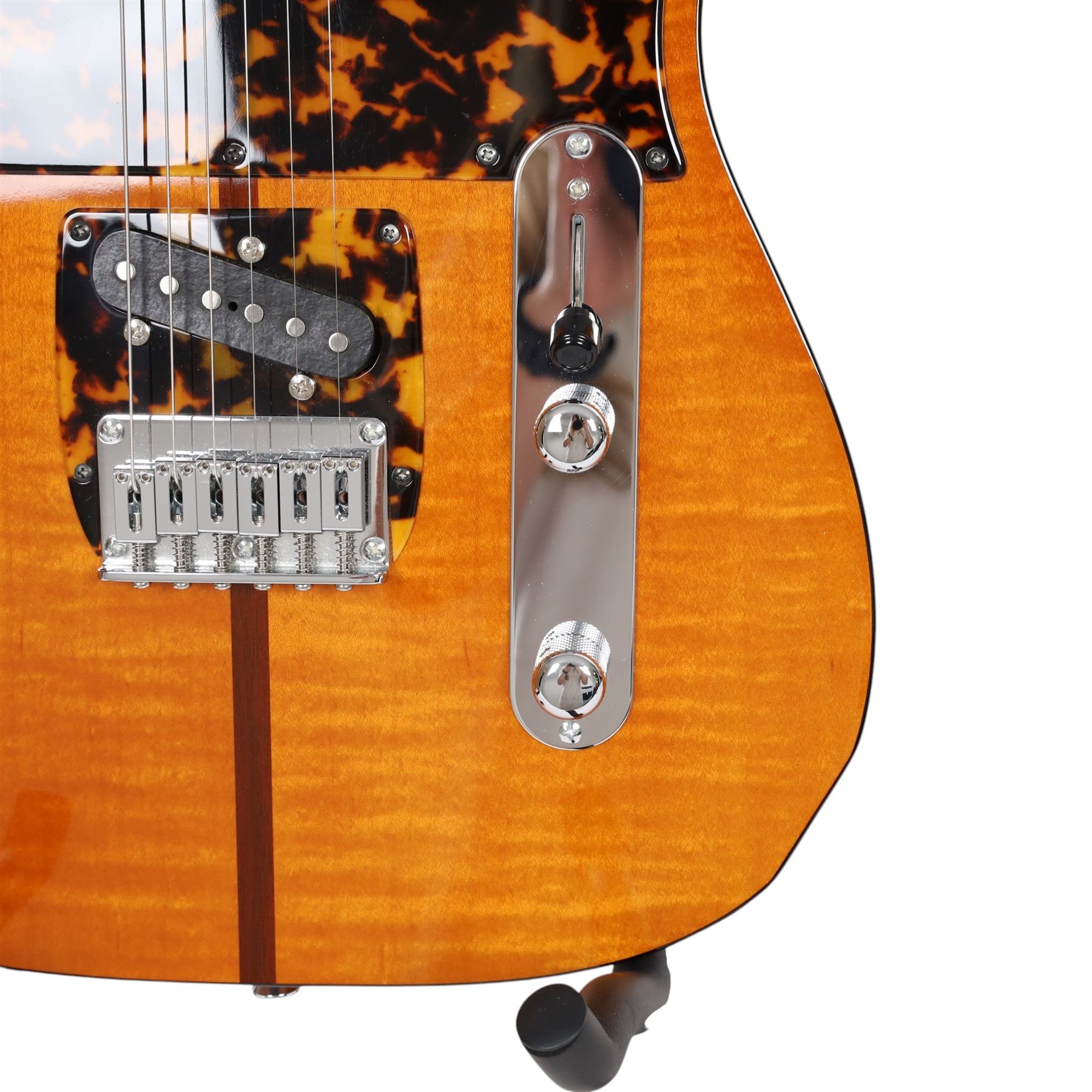 HS Anderson Madcat HS-1 electric guitar, in fitted case, serial no. 19099 guitar length L98cm