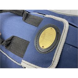 Stentor Student I quarter-size cello with 59.5cm two-piece maple back and ribs and spruce top; bears maker's label with serial no.M072648 L95.5cm overall; in Stentor soft carrying case with bow