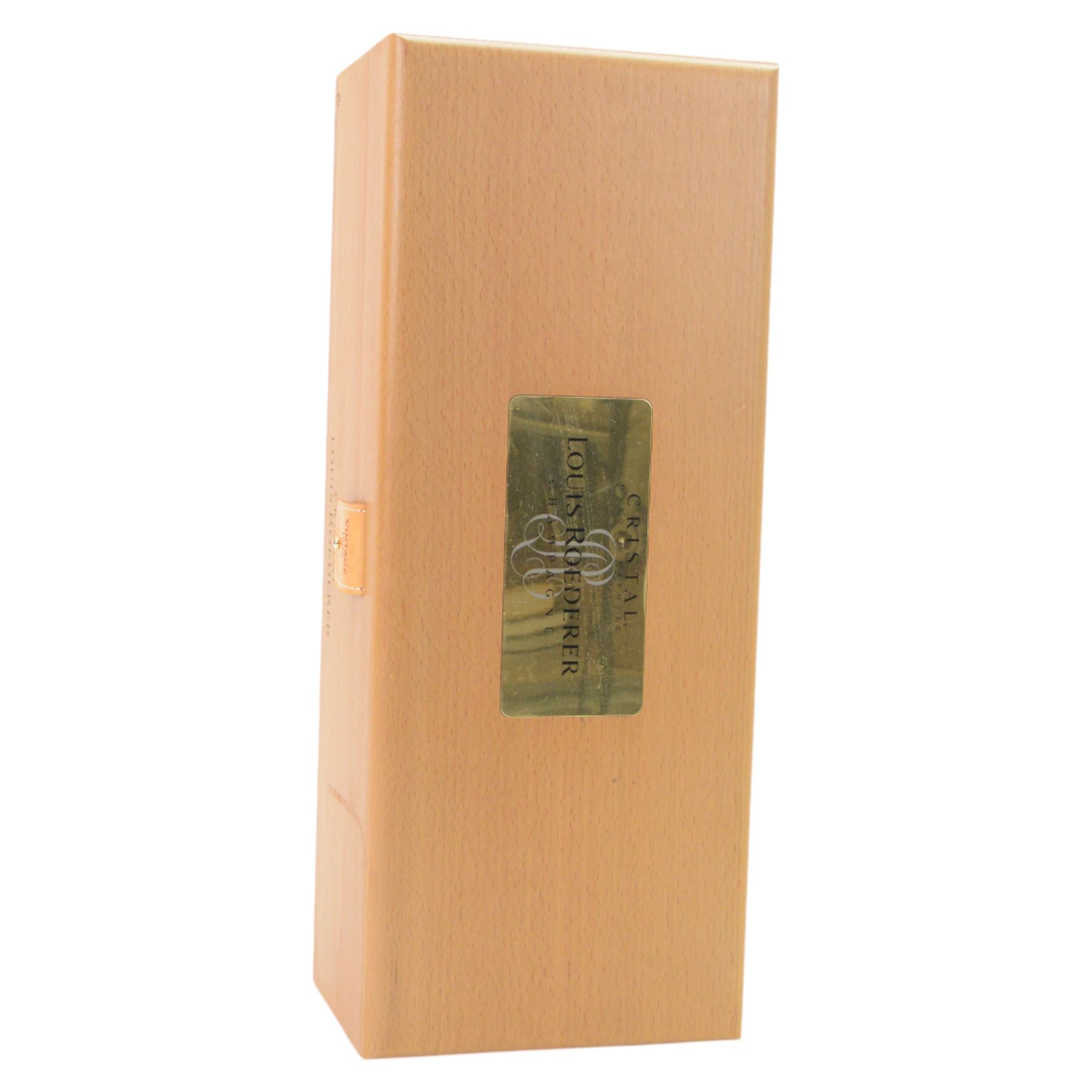Magnum Louis Roederer 1996 Cristal Champagne, 12% vol 1.5 L, in wooden presentation box 
