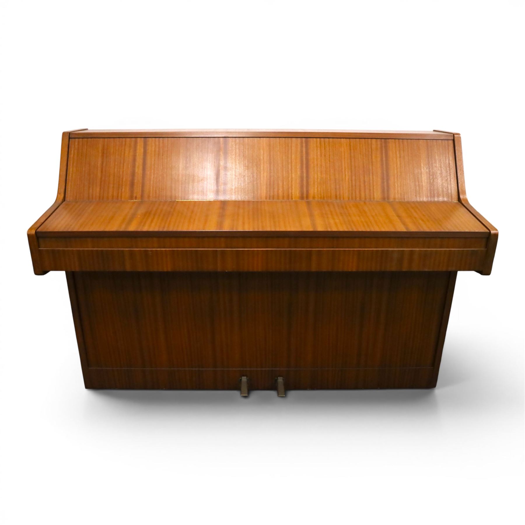 1970s Bentley upright piano, with teak effect veneer, serial no. 138837, H100cm