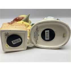 Nine Border Fine Arts and Enesco Beatrix Potter money boxes, to include Peter Rabbit, Benjamin Bunny, Mrs Tiggy-winkle, jemima puddle duck etc  