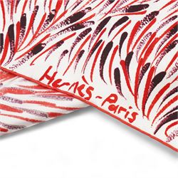 Hermes 'Reve de Gloria' silk scarf, designed by Gloria Petyarre, 90cm x 90cm, boxed 