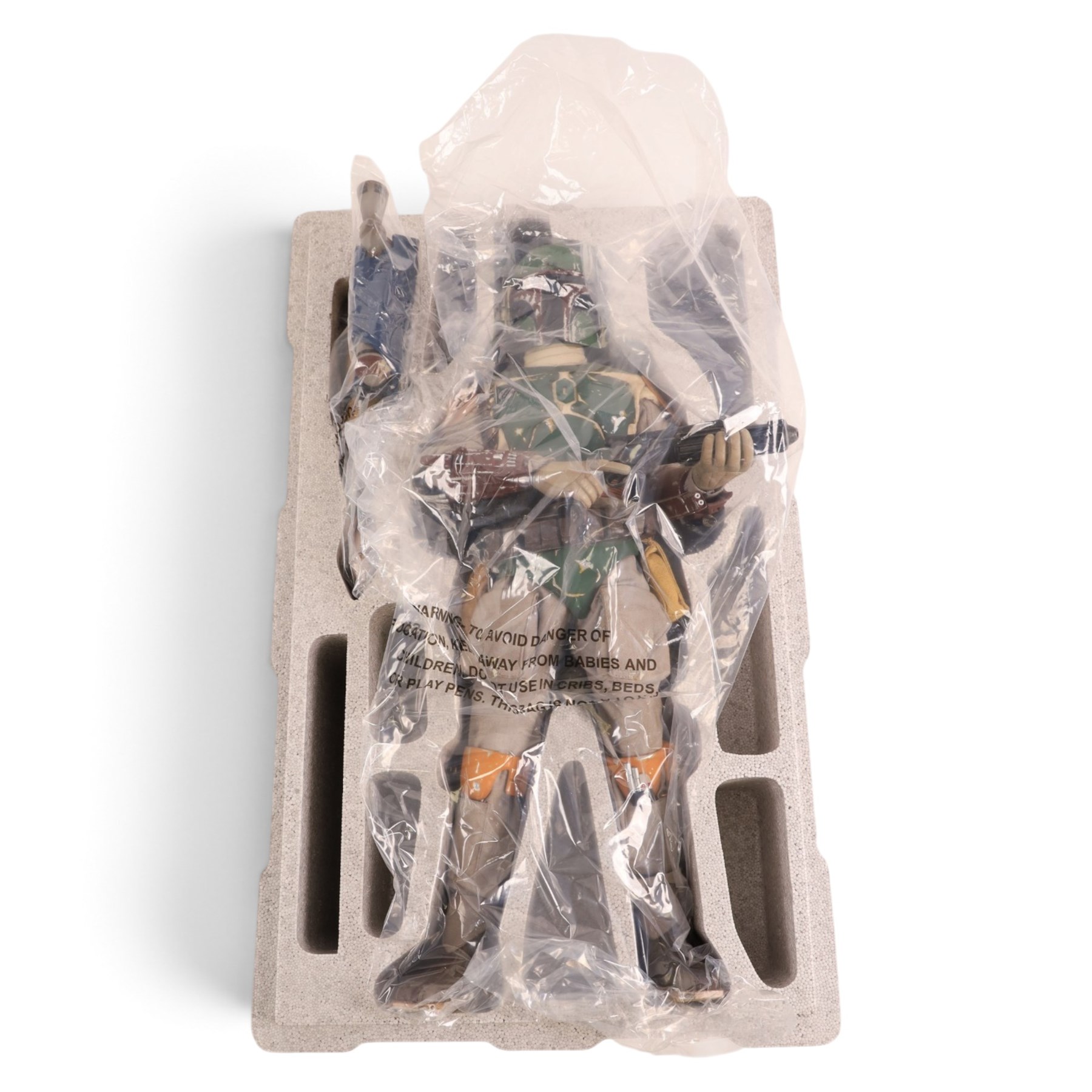 Limited edition Sideshow Collectibles Star Wars Boba Fett Premium Format Figure, limited edition no. 1268/2000, boxed, figure H47cm