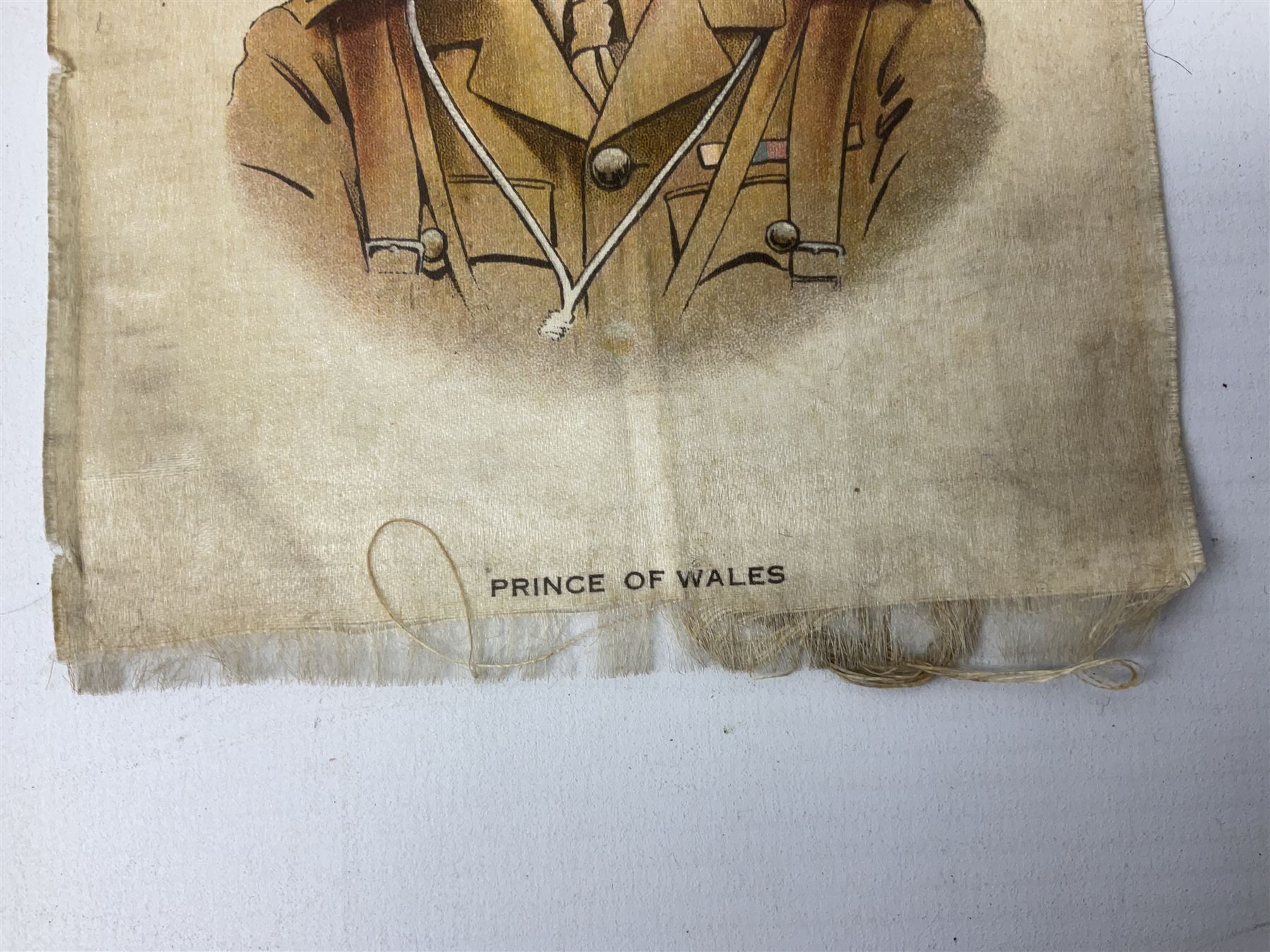 Framed WW2 'Special Order of the Day' poster date 24th May 1940 relating to Narvik in Norway; WW1 Princess Mary Christmas tin with quantity of uniform buttons; cigarette silk of the Prince of Wales in uniform; Royal Navy dinner menus, including HMS Daedalus Taranto forty-third, forty-fourth and forty-fifth anniversary dinners, 1983-1985, the wardroom mess summer ball, etc   