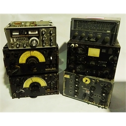  Communication equipment including Bendix and other Air Ministry transmitters/receivers, Type Col.-52245 transmitter etc (6)  