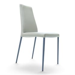 Calligaris - 'Omnia' extending dining table with ceramic top, with set eight 'Aida' dining chairs