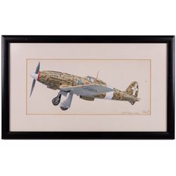 John Batchelor (British 1936-2019): Aircraft Studies, set of eleven gouaches variously signed and inscribed, max 35cm x 52cm (11)