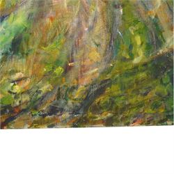 John Gilbey Bowles (British 1929-2011): The Passing of the 'Summer Storm', triptych of three oils on canvas signed, overall 267cm x 100cm
Notes: exhibited at Williamson Art Gallery, Birkenhead