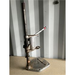 Einhell BT-BD 501 Pillar drill with Clarke 3 cast iron drill press vice and Stanley Bridges drill press - THIS LOT IS TO BE COLLECTED BY APPOINTMENT FROM DUGGLEBY STORAGE, GREAT HILL, EASTFIELD, SCARBOROUGH, YO11 3TX