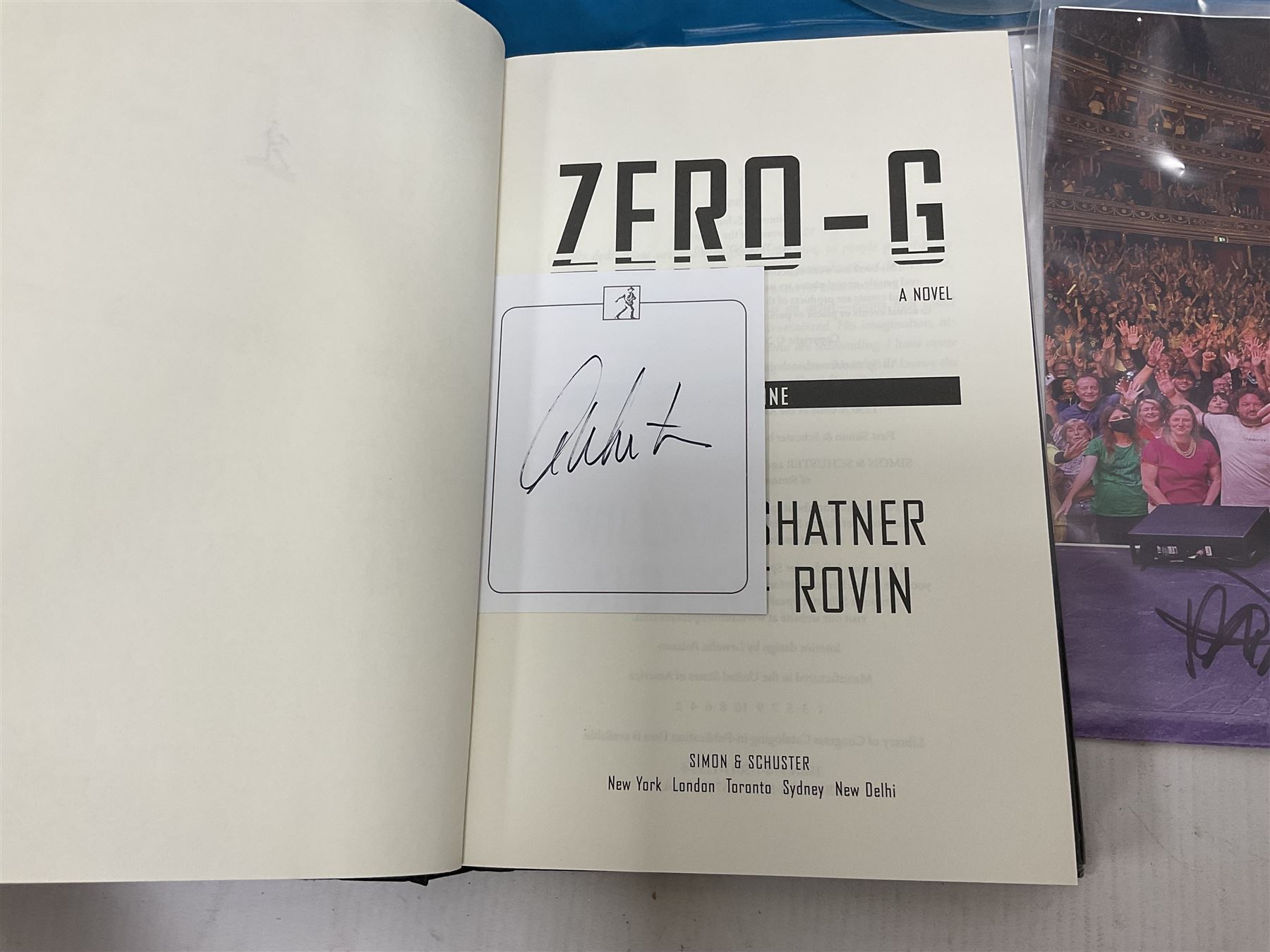 Signed books and ephemera, including Michael Palin Diaries 1969-1979, The Sparks Brothers, Hugh Laurie The Gun Slinger etc 