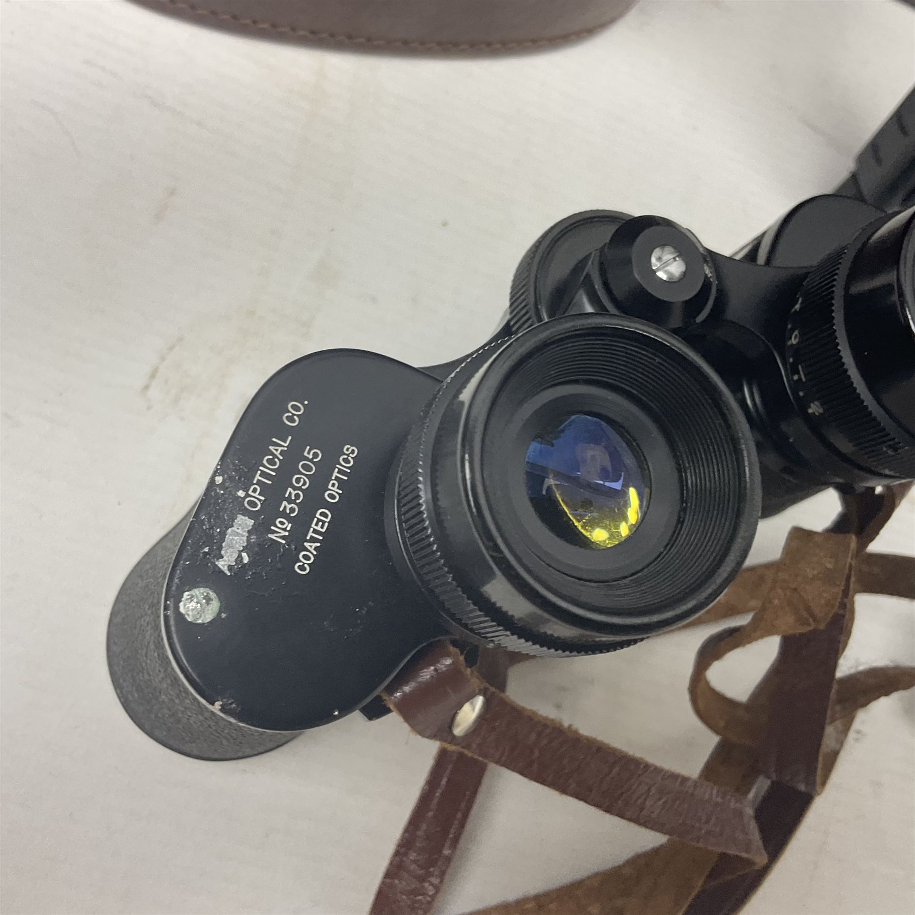 Pair of Asahi Pentax Prism binoculars, a pair of Dolland binoculars, other binoculars, including cased examples and a Miranda Pro 3 tripod