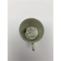 18th century Liverpool coffee can, circa 1770, probably Phillip Christian, decorated in the Profile Bud pattern, H6.5cm
