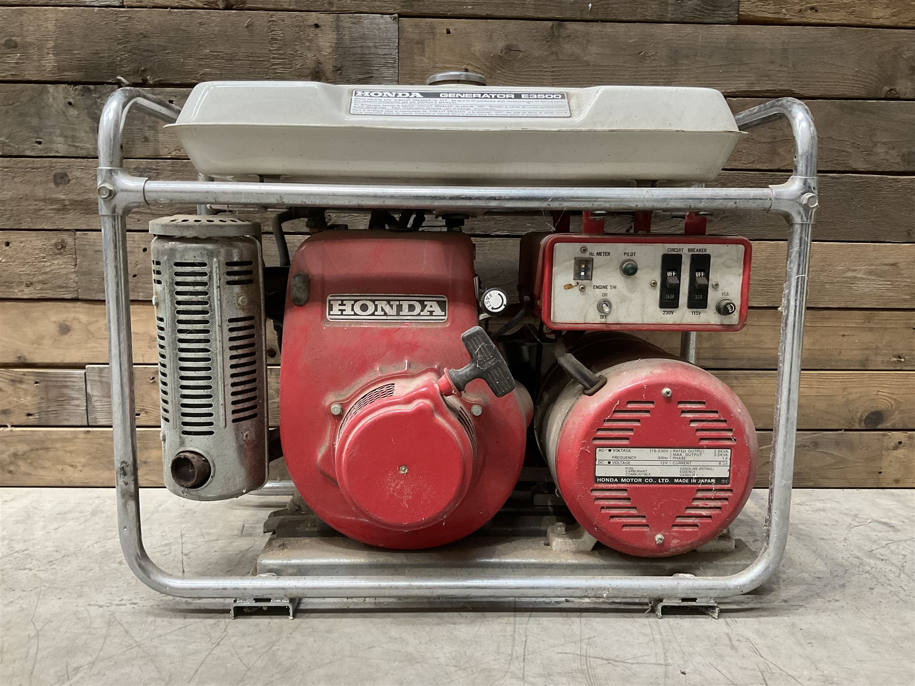 Honda E3500 petrol generator