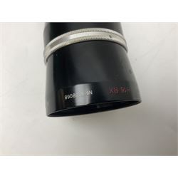 Kern Paillard Vario Switar OE 1:2.5 f=18/86mm' lens, serial no. 1108068 in wooden case  