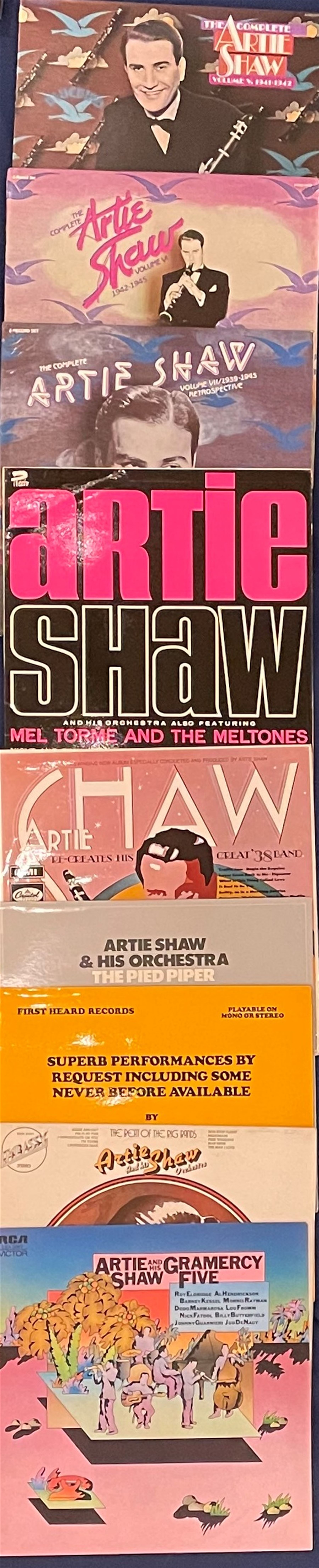 Mostly Jazz vinyl records including 'The Golden Trumpet of Harry James', 'Spot Light on Harry James and his Music Makers', 'The Real Birth Of The Cool Claude Thornhill Orchestra Featuring Gil Evans Arrangements' etc  approximately 120 