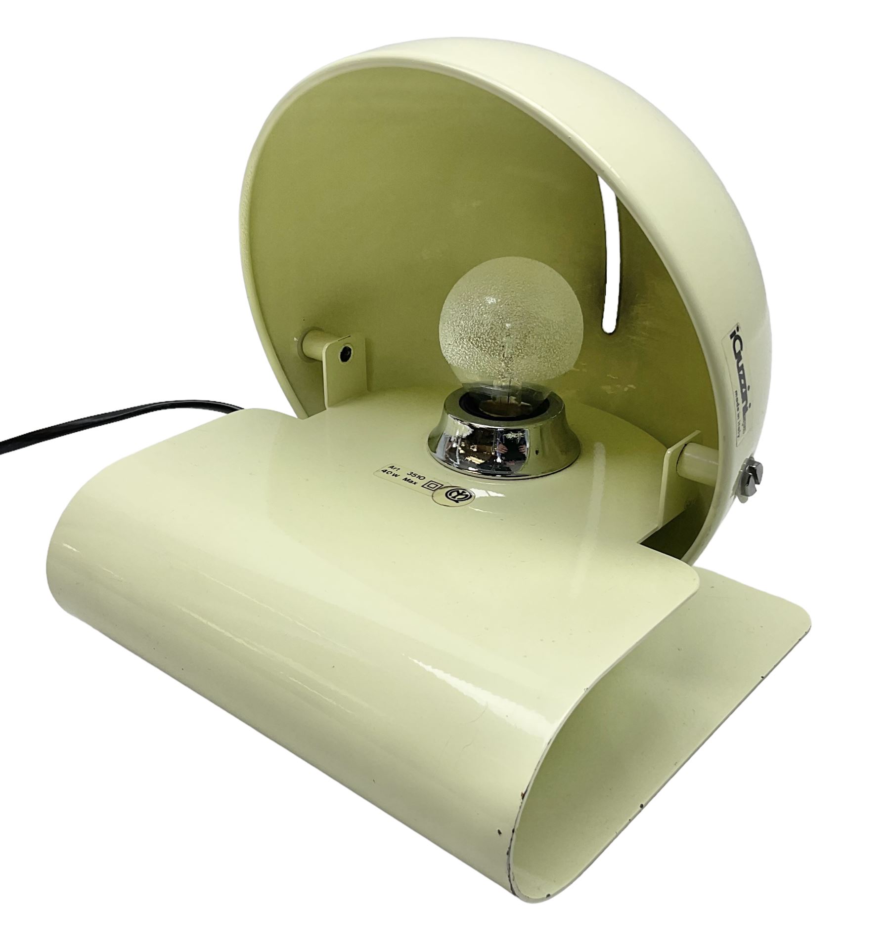 1970 Bugia table lamp by Giuseppe Cormio for Iguzzini, H20cm