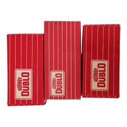 Large collection of Hornby Dublo 00 gauge locomotives and rolling stock, including no. 2206 0-6-0 Tank Locomotive BR Black, all boxed