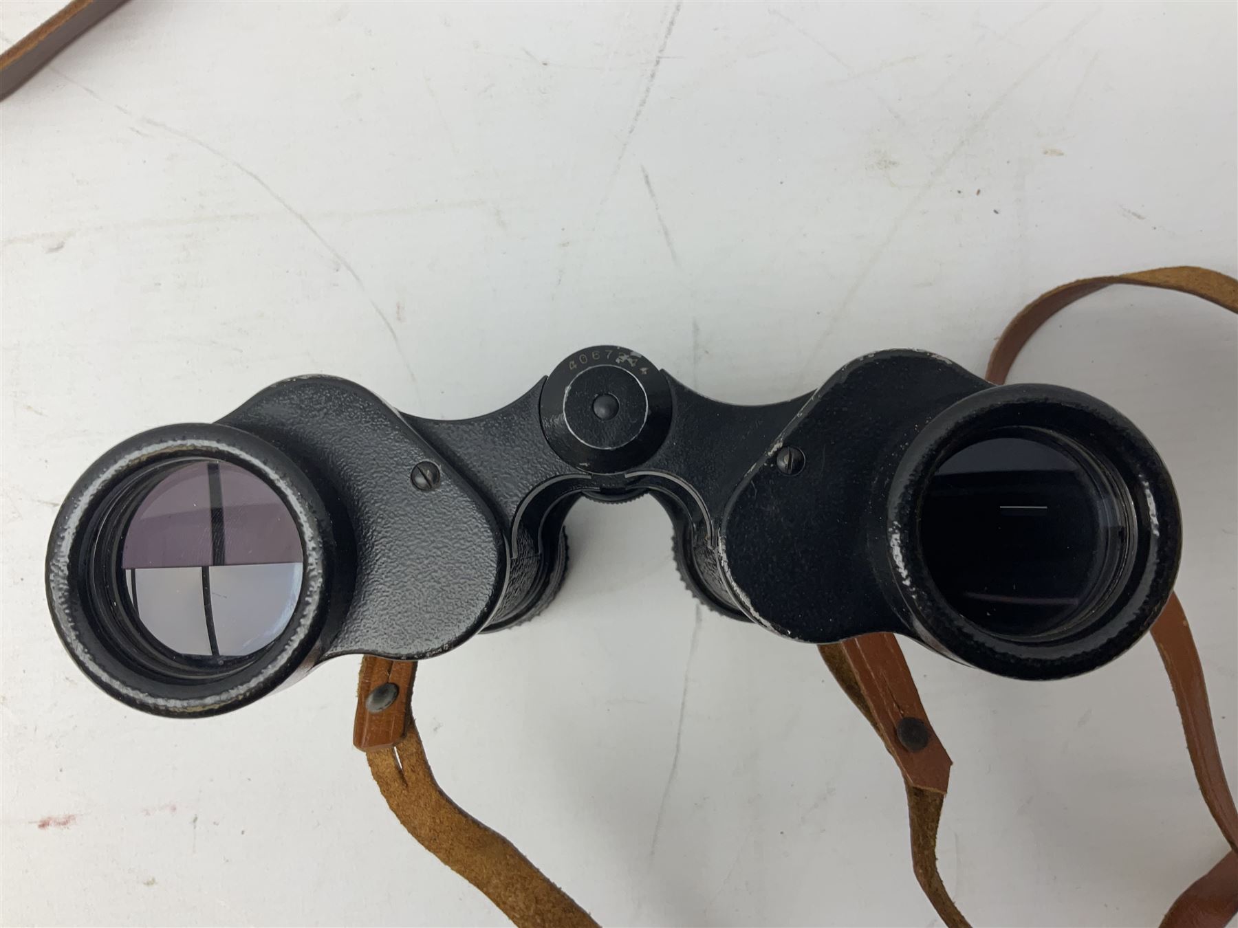 Three pairs of Carl Zeiss Jena binoculars, Jenoptem 10x50W, Jenoptem 8x30W and Deltrintem 8x30W, all cased (3)