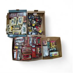 Collection of diecast model vehicles, mostly boxed Matchbox Models of Yesteryear examples,...
