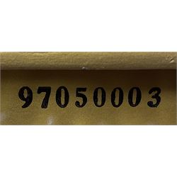 Steinmayer upright series 108 piano in sapele mahogany case, with an overstrung Iron frame and underdamper action, sustain, sostenuto and practise pedal, full compass seven octave 88 note keyboard serial Number 97050003 