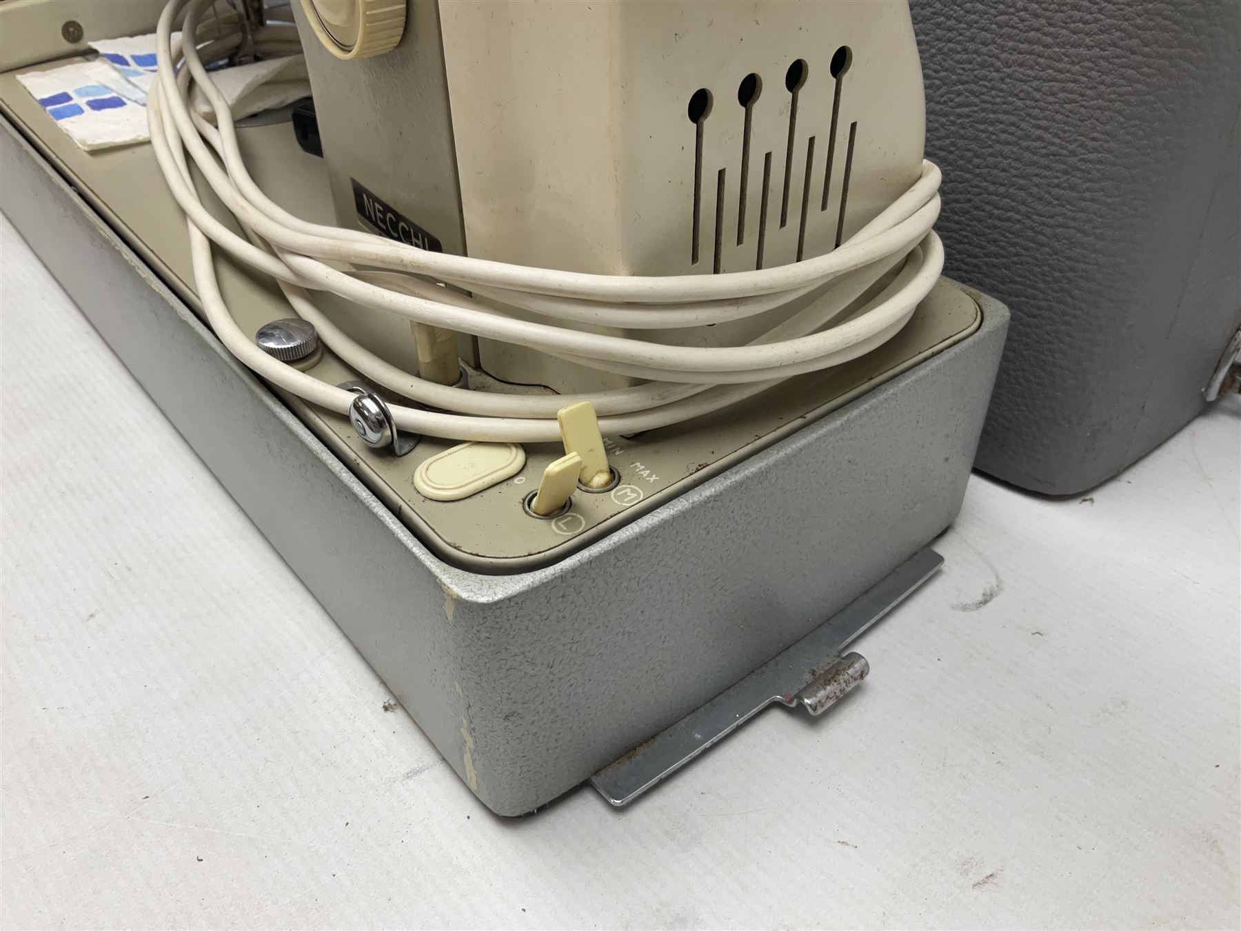 Necchi sewing machine and accessories