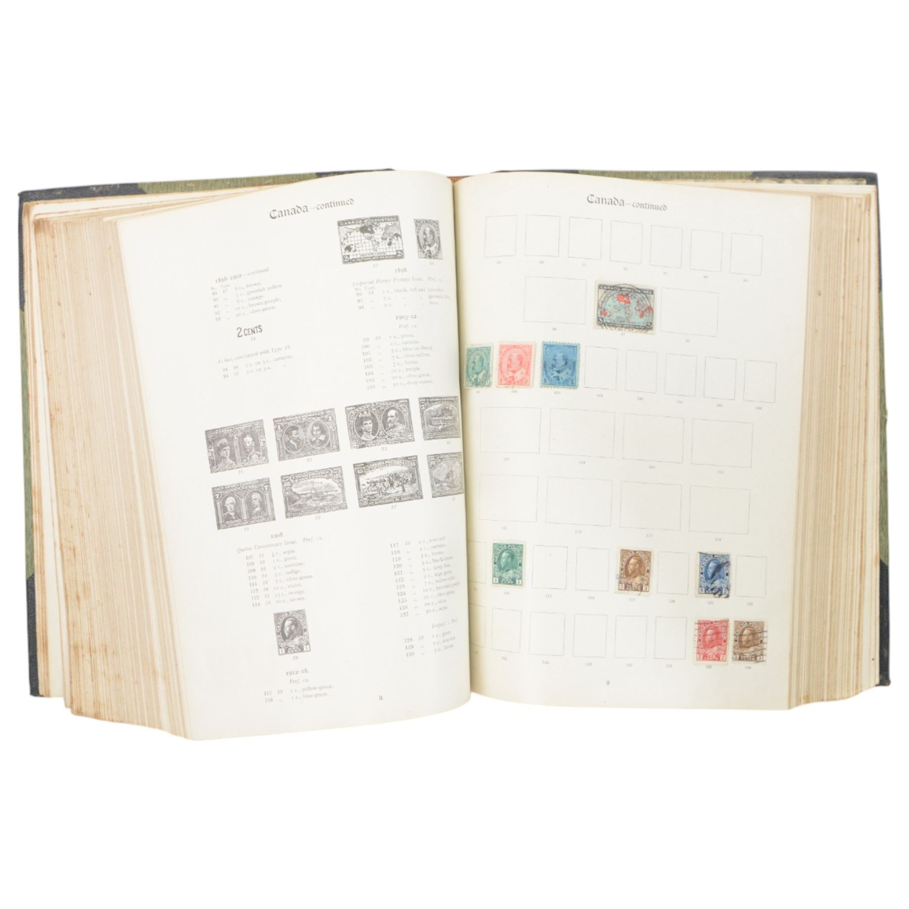 World stamps including Pitcairn Islands, Montserrat, Cayman Islands, Australia, New Zealand, Bahamas, British Solomon Islands etc, housed in 'The Imperial Postage Stamp Album', other albums and loose