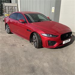 X2 GTS - JAGUAR XE SALOON - 2.0 R-Dynamic HSE 4dr, Automatic ONLY 800 miles

Year: 2019, June
Colour: Firenze Red
Mileage: 800 miles only
Fuel: Petrol
Reg: X2 GTS

As new, with cherished plate, instructions for sale from a local estate.
Buyers premium 10% plus VAT (12% inc.)