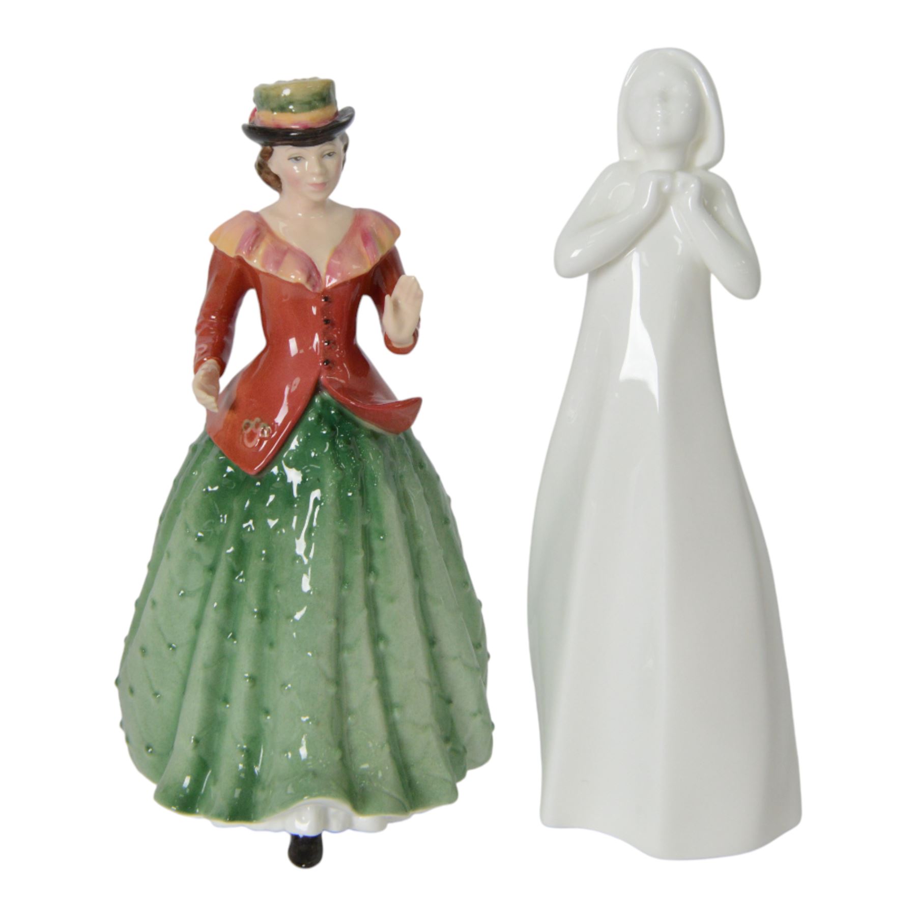 Fourteen Royal Doulton figures, including Deborah, Janette, Jessica, Top of the Hill etc 