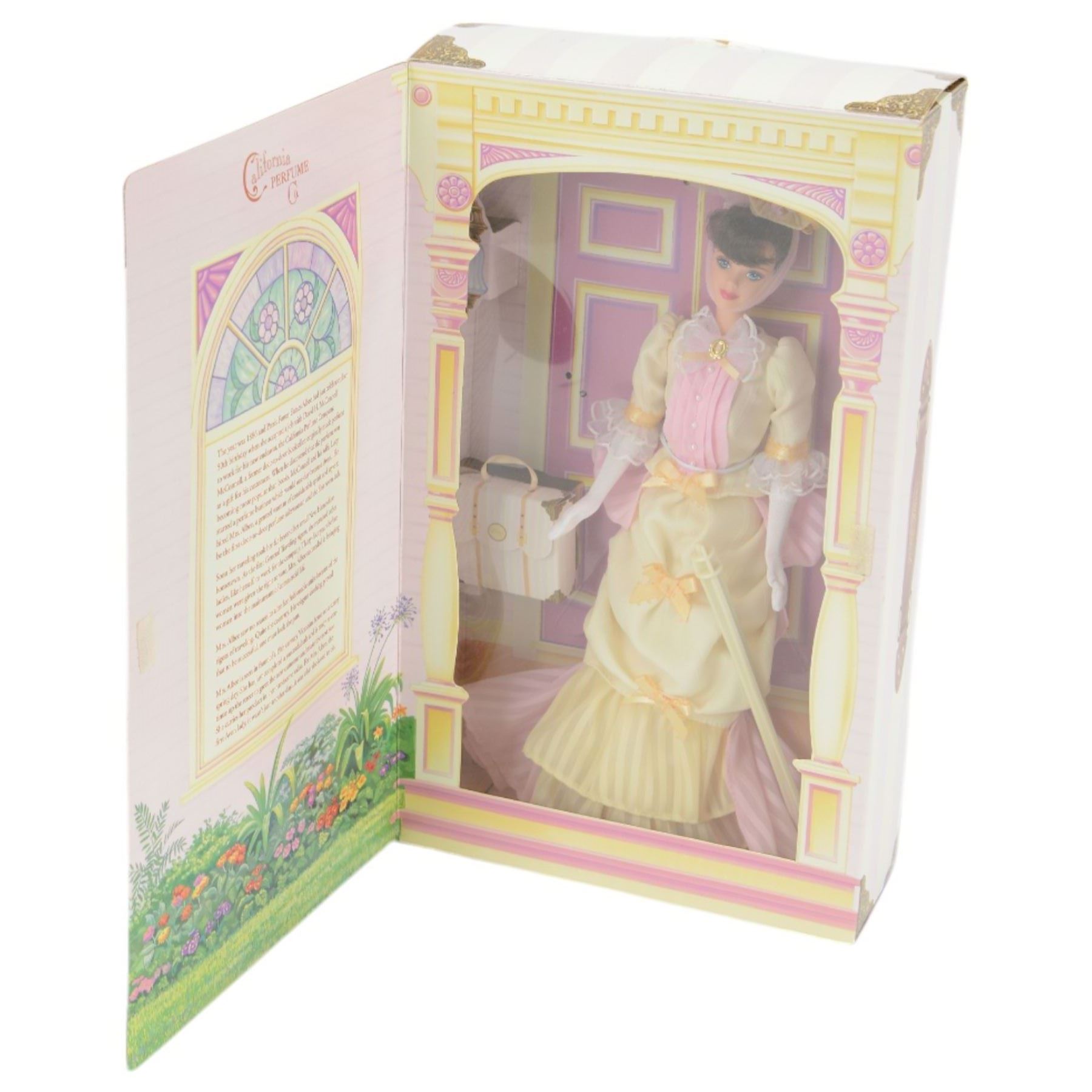 Seven Mattel Collector's Edition Barbie dolls, including Great Eras Victorian Lady, Great Eras Elizabethan Queen, Great Eras Medieval Barbie, Victorian Ice Skater, Avon Mrs PFE Albee Barbie, Hallmark Special Edition Fair Valentine, Secret of the Three Tearpdrops, five boxed