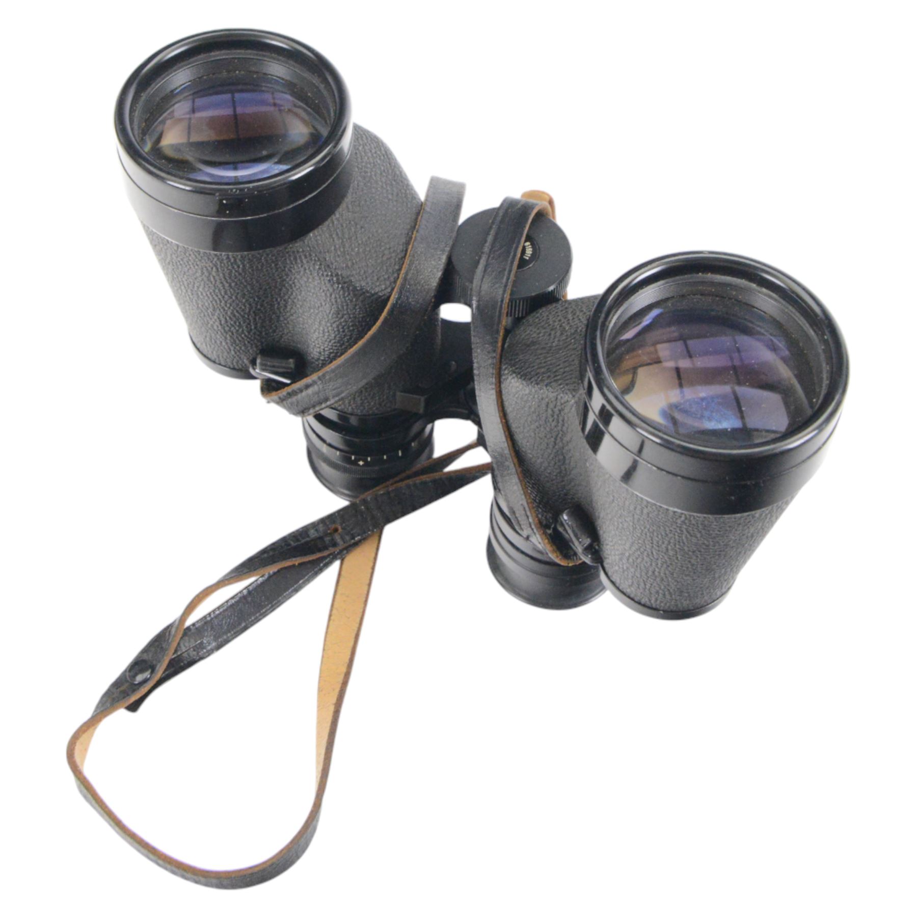 Carl Zeiss 8 x 50 B binoculars, serial no. 615911 made in Germany, in original case