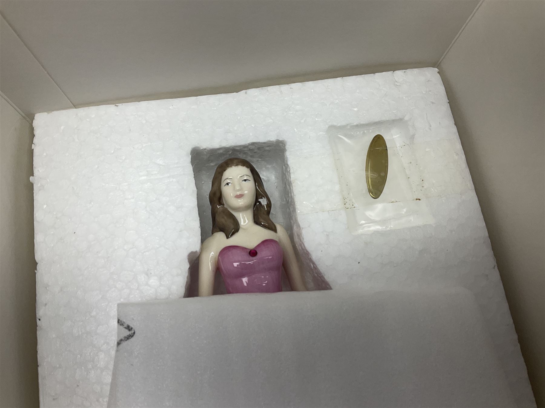 Two Royal Doulton figures Ruby HN4976 and Autumn Breeze HN4716, both with original boxes 