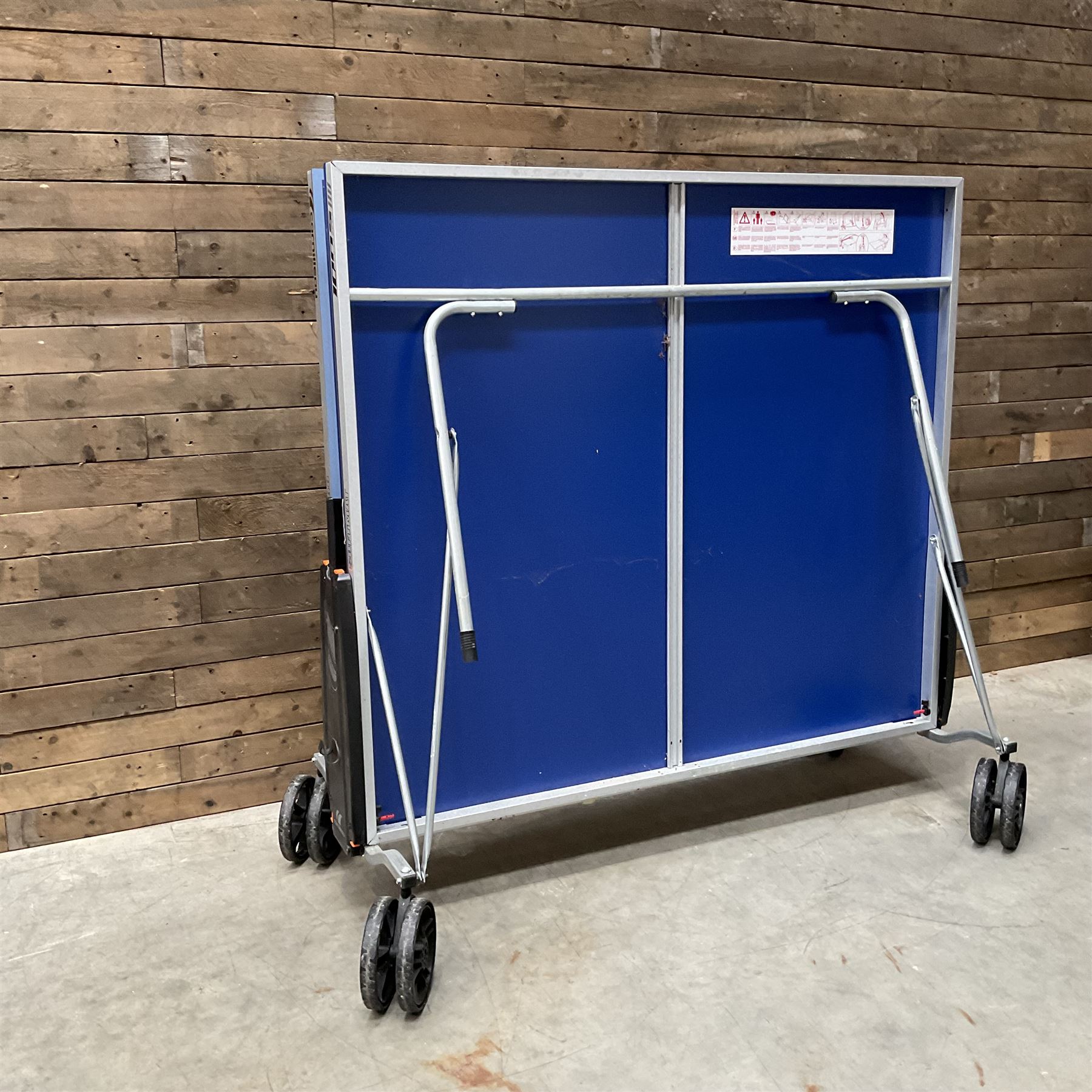 Cornilleau 100S crossover table tennis table, folding with cover