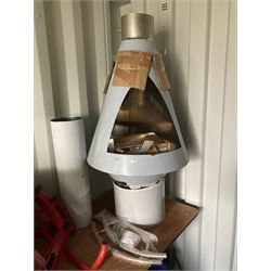 Stainless outdoor dome cooking fire - THIS LOT IS TO BE COLLECTED BY APPOINTMENT FROM DUGGLEBY STORAGE, GREAT HILL, EASTFIELD, SCARBOROUGH, YO11 3TX