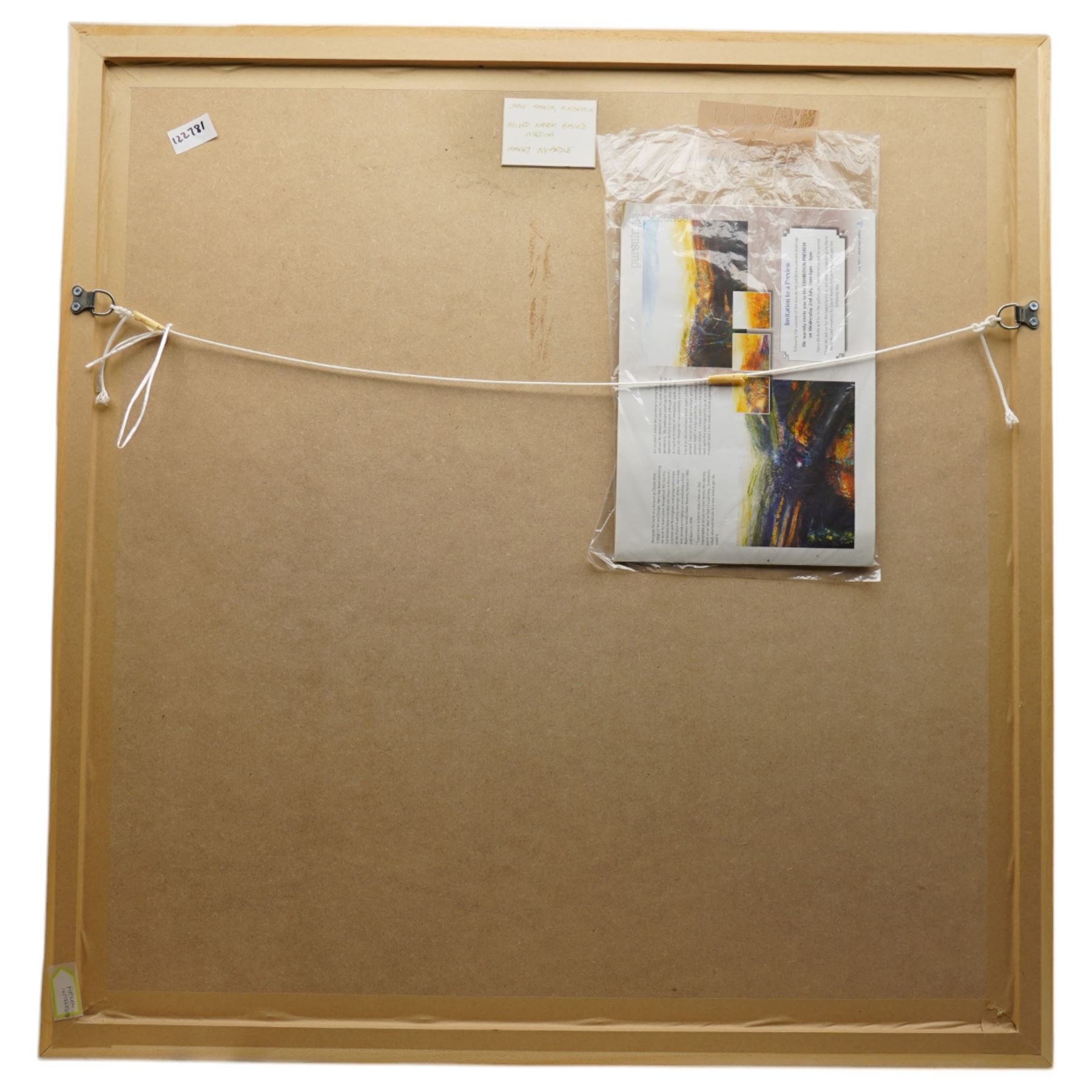 Harry McArdle (British 1941): 'Salt Marsh - North Norfolk', mixed media signed, inscribed on label verso 61cm x 58cm