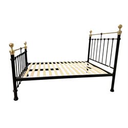 Marks & Spencer Home - Victorian design metal and brass final 4’ 6” double bedstead
