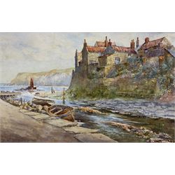 John Wynne Williams (British fl.1900-1920): Staithes Beck, watercolour signed 17cm x 27cm