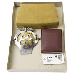 AA badge, RAC medal, commemorative crowns, badges etc 