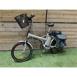 E-Ranger electric bike with front and back storage, charger and key - THIS LOT IS TO BE COLLECTED BY APPOINTMENT FROM DUGGLEBY STORAGE, GREAT HILL, EASTFIELD, SCARBOROUGH, YO11 3TX