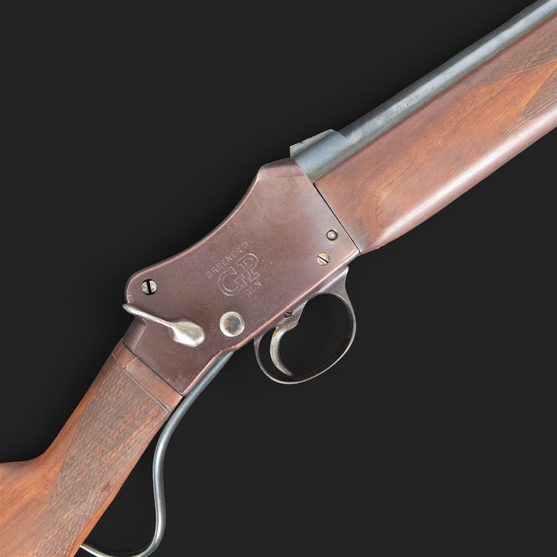W W Greener Greener's GP Gun Martini underlever action 12 bore single barrelled shotgun, 76cm (30