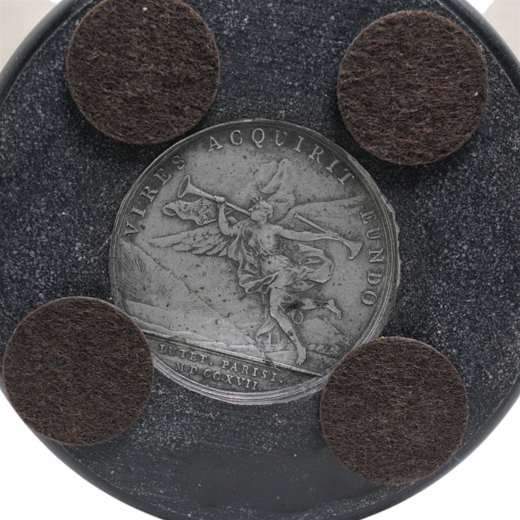 Composite marble bust, The Bride, after the Raffaele Monti, signed to underside 'A. Filli Firenze Italy', base inset with French Peter the Great 1717 medallion, H37cm