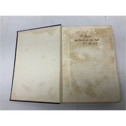 Collection of seven books comprising The Evolution of an English Town, Pickering & Yorkshire, pub J.M Dent & Co 1905,  Yorkshire, and Yorkshire Vales and Wolds all by Gordon Home, Thorton le Dale R.W. Jeffery 1931, A Ballade upon a Wedding Sir John Suckling, Nimrod's Hunting Tours and Ryedale and North Yorkshire Antiquities, George Frank, pub. Simpson York