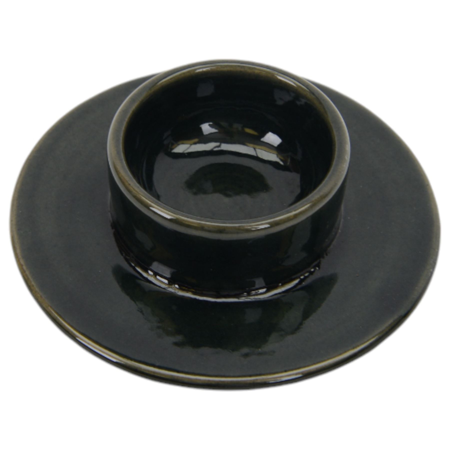 Michael C. & Elizabeth Skipworth for Lotus Pottery, Old Stoke Farm, Stoke Gabriel stoneware coffee service for six 